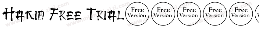 Hakio Free Trial字体转换